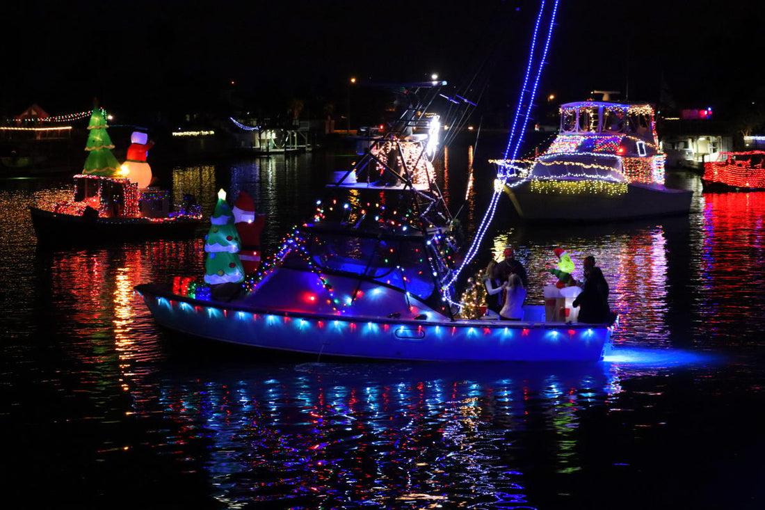 Kiki's Lighted Boat Parade and Drone Show