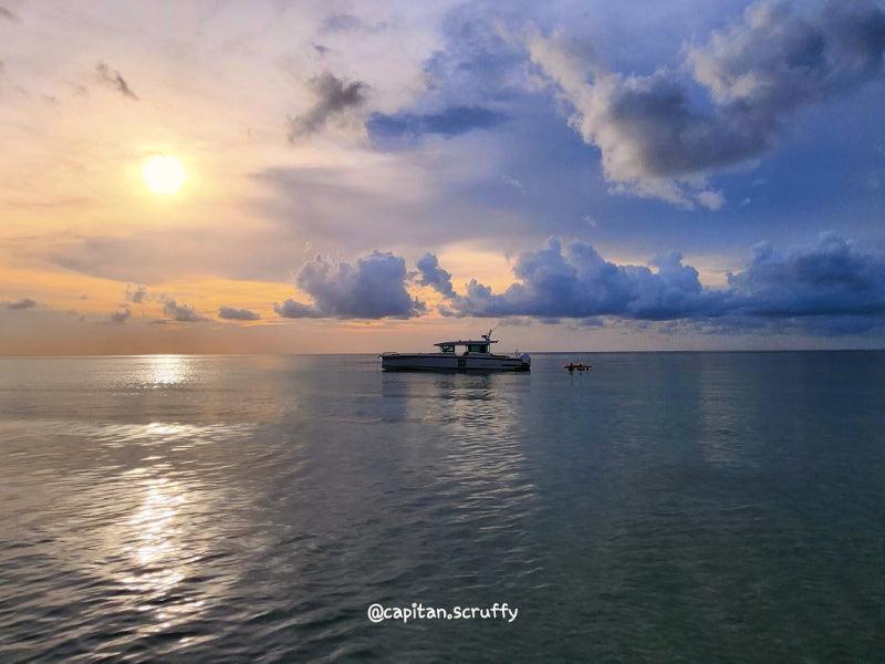 axopar boat charter sunset tour