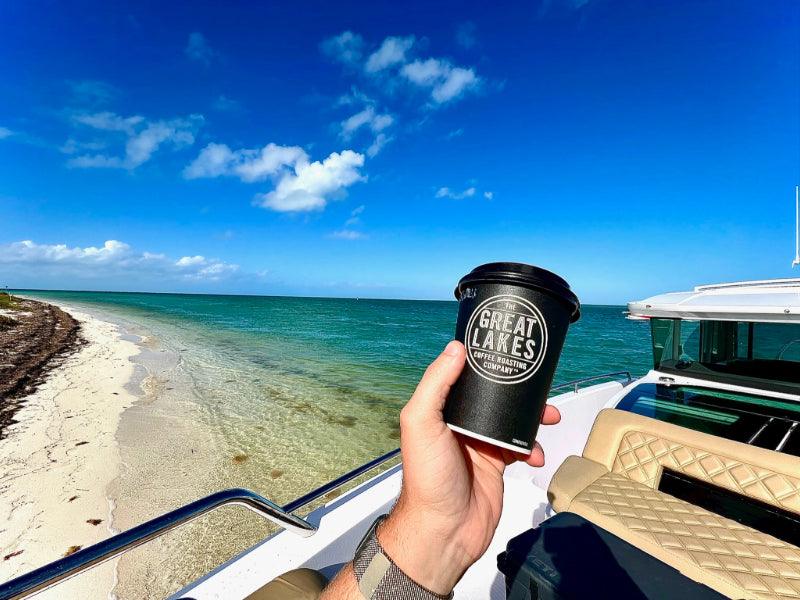 brunch on boat charter by sandbar