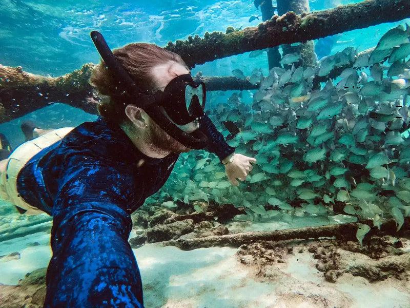 snorkel tour near shipwreck