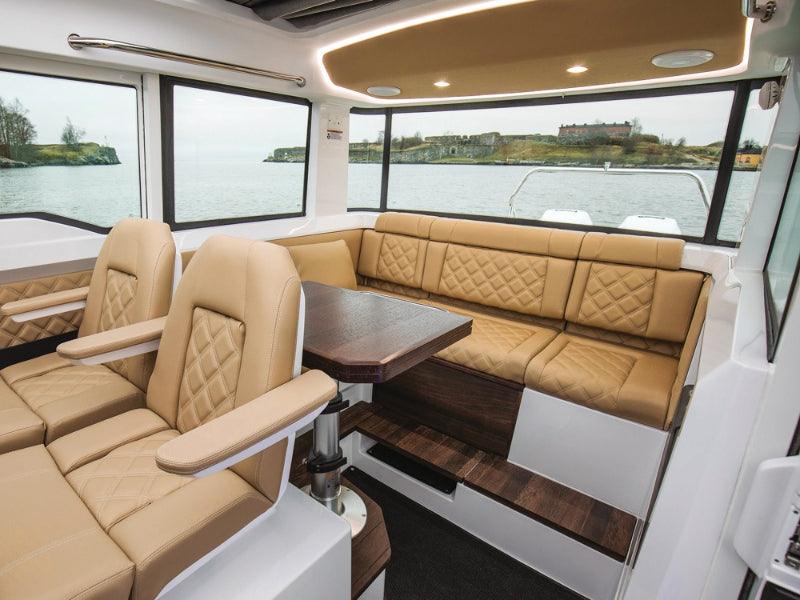 interior boat charter