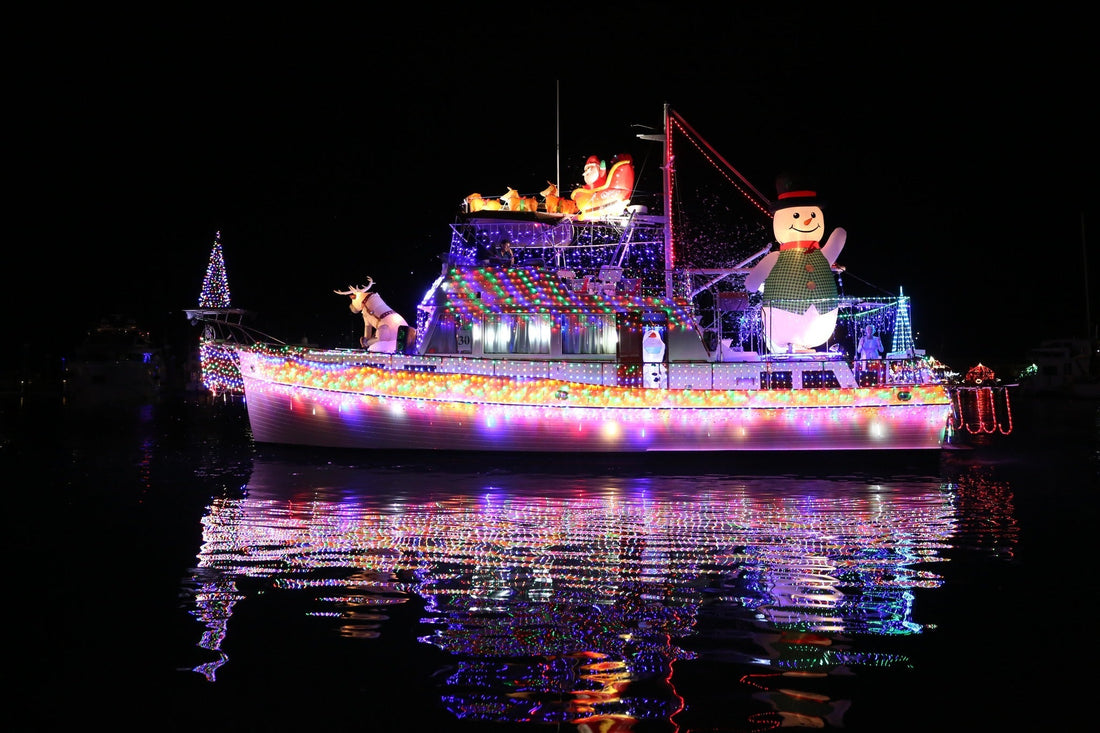 Schooner Wharf Bar Lighted Boat Parade