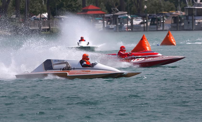 Portsmouth Powerboat Vintage Boating Regatta